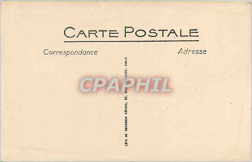 CPA Lourdes Funiculaire du Pic du Jer Le Croisement  — Verso