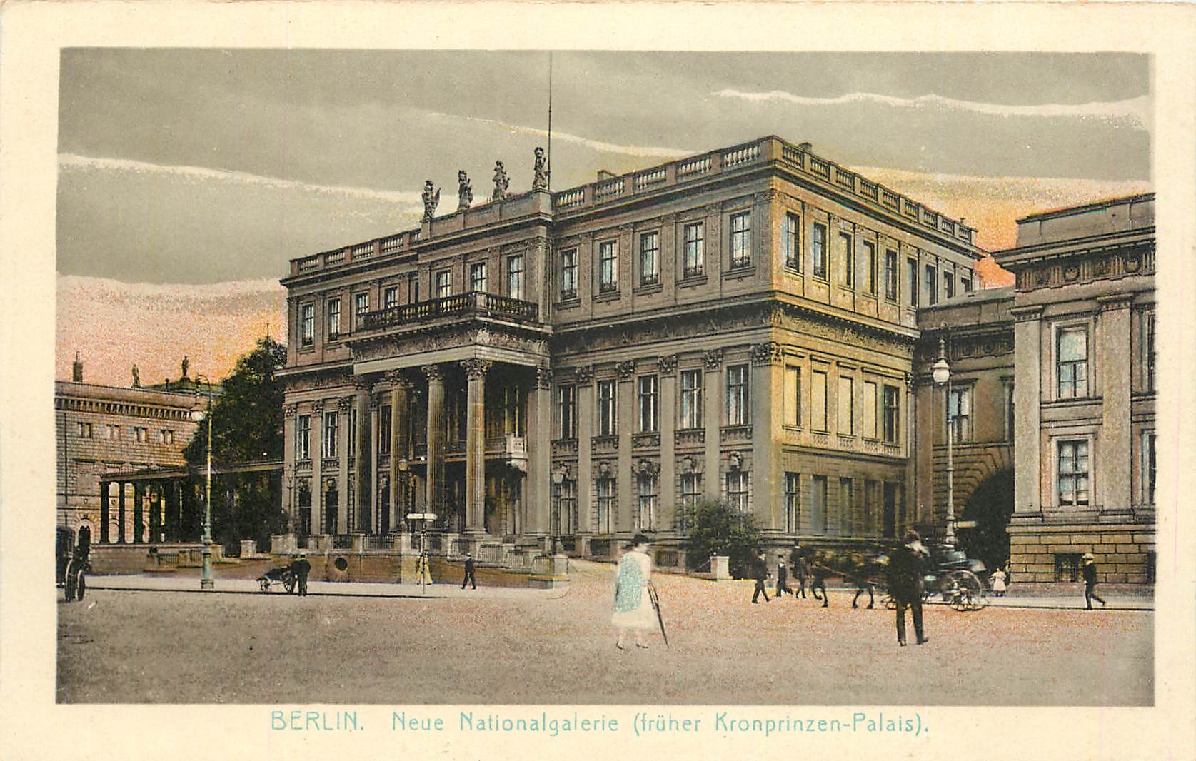 CPA Berlin Neue Natiniagalerie fruher Kronprinzen Palais 