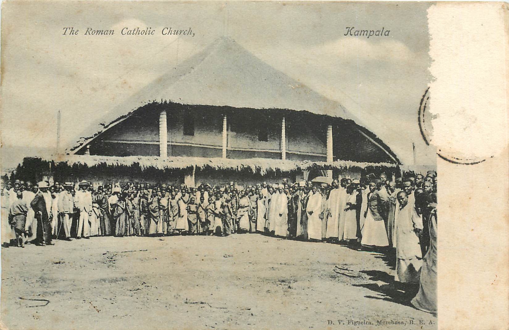 CPA The Roman Catholic Church Kampala 