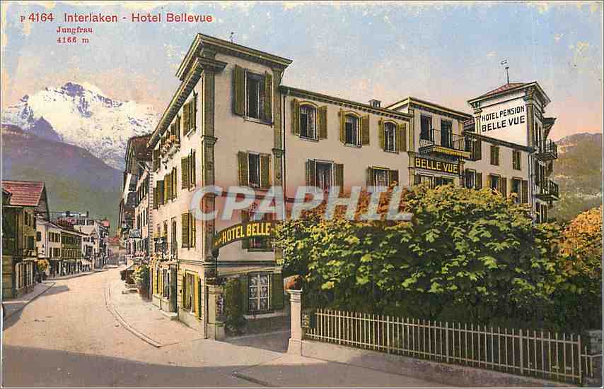 CPA Interlaken Hotel Bellevue Jungfrau 