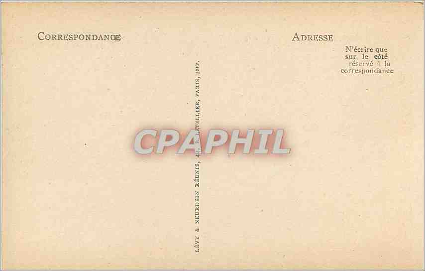 CPA Route de Bougie a Djidjelli La Route des Falaises  — Rückseite