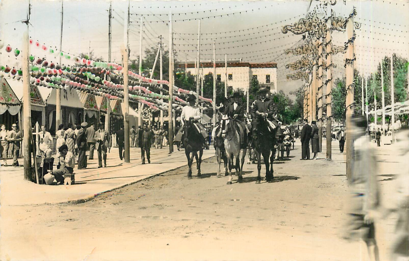 CPM Sevilla Feria de Sevilla Defile de Chevalistes 