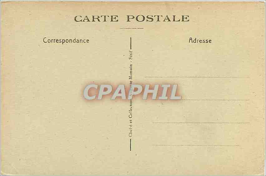 CPA Djemila Place du Capitole II siecle civilisation des Antonins  — Back