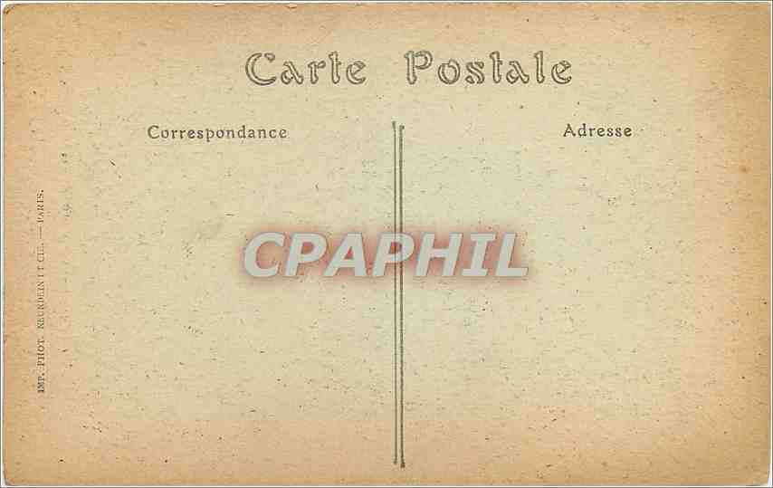 CPA Cathedrale de Beauvais Horloge monumentale  — Rückseite