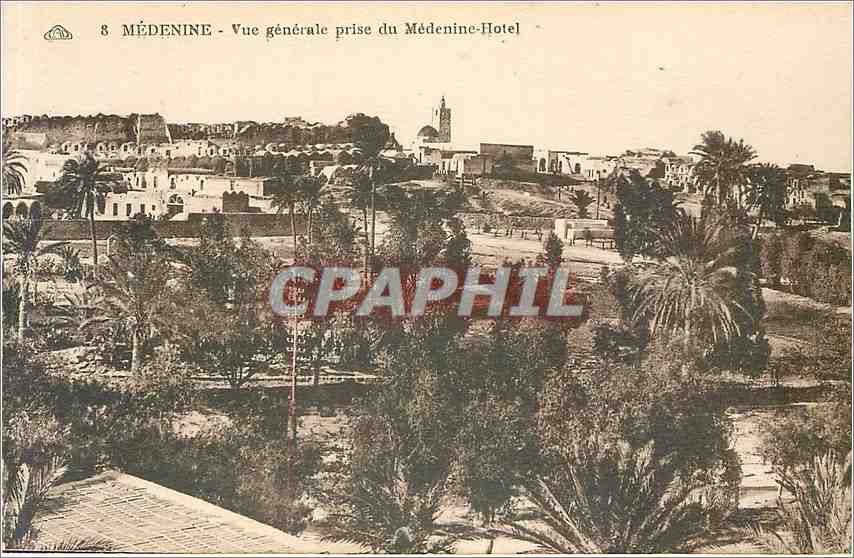CPA Medenine Vue generale prise du Medenine Hotel 