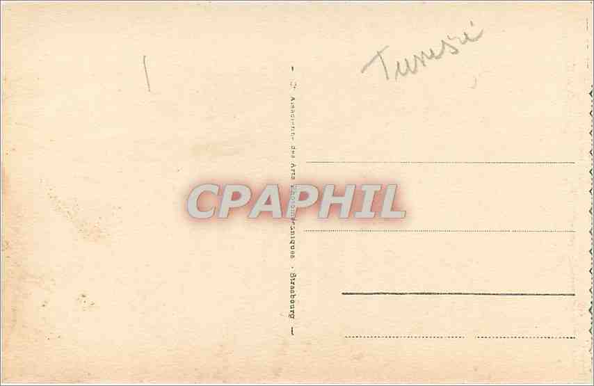 CPA Medenine Les Rhorfas  — Verso