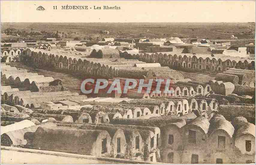 CPA Medenine Les Rhorfas 