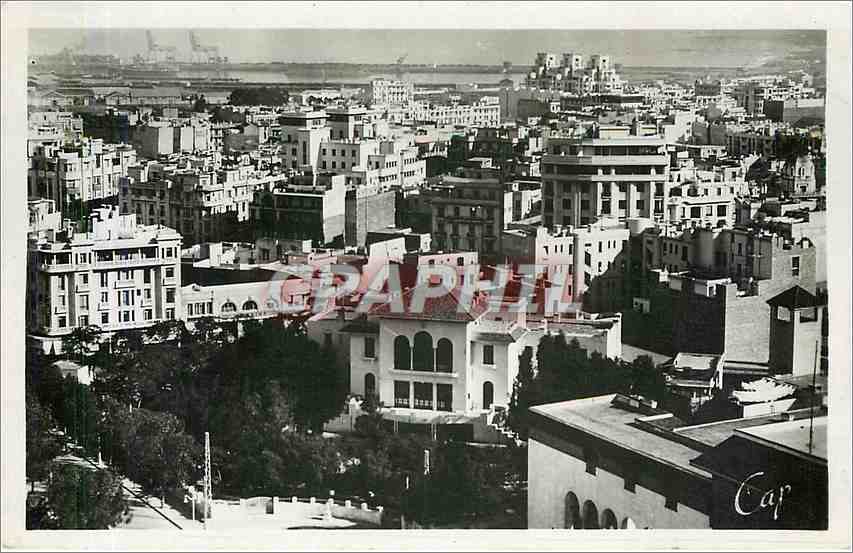 CPA Casablanca Panorama de la ville vue prise des services Municipaux 