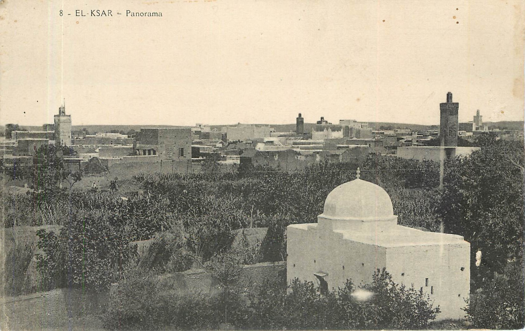 CPA El Ksar Panorama 
