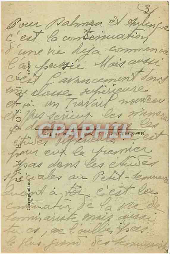 CPA Cathedrale et eveche construits par un missionaire Rangoon Birmanie  — Back
