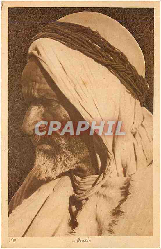 Arabe — portrait d'un vieil homme — Éditeurs L. & L. n°116