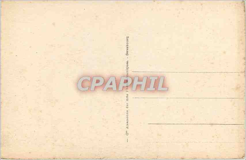 CPA La Priere au Desert Chameau — Rückseite