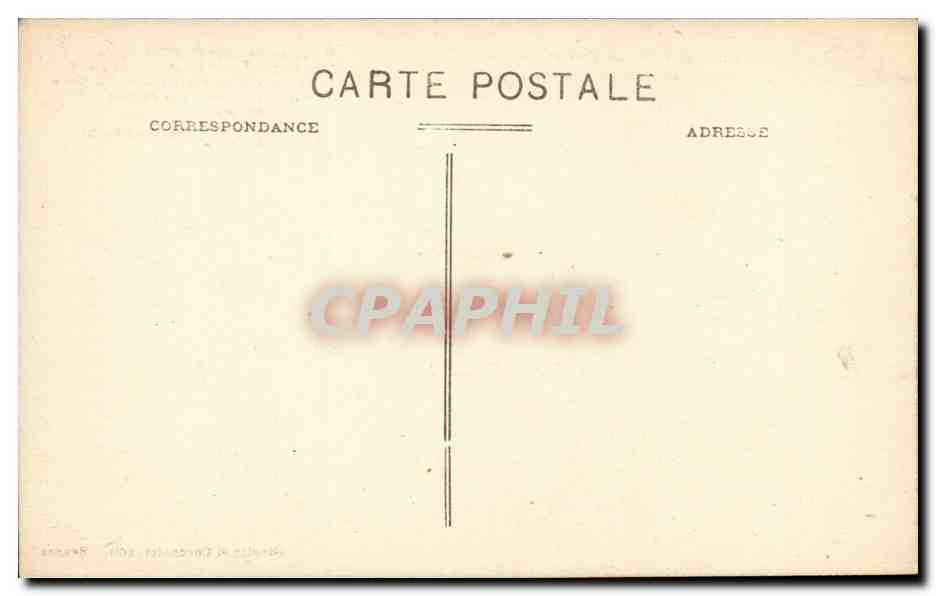 chateau de Combourg - ou le celebre ecrivain Chateaubriand passa partie de son enfance - CPA  — Rückseite