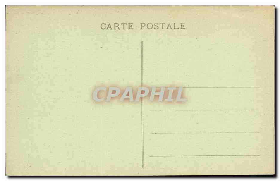 Château de Combourg — Chambre de Chateaubriand — A. Pesolt, Dinau — Verso