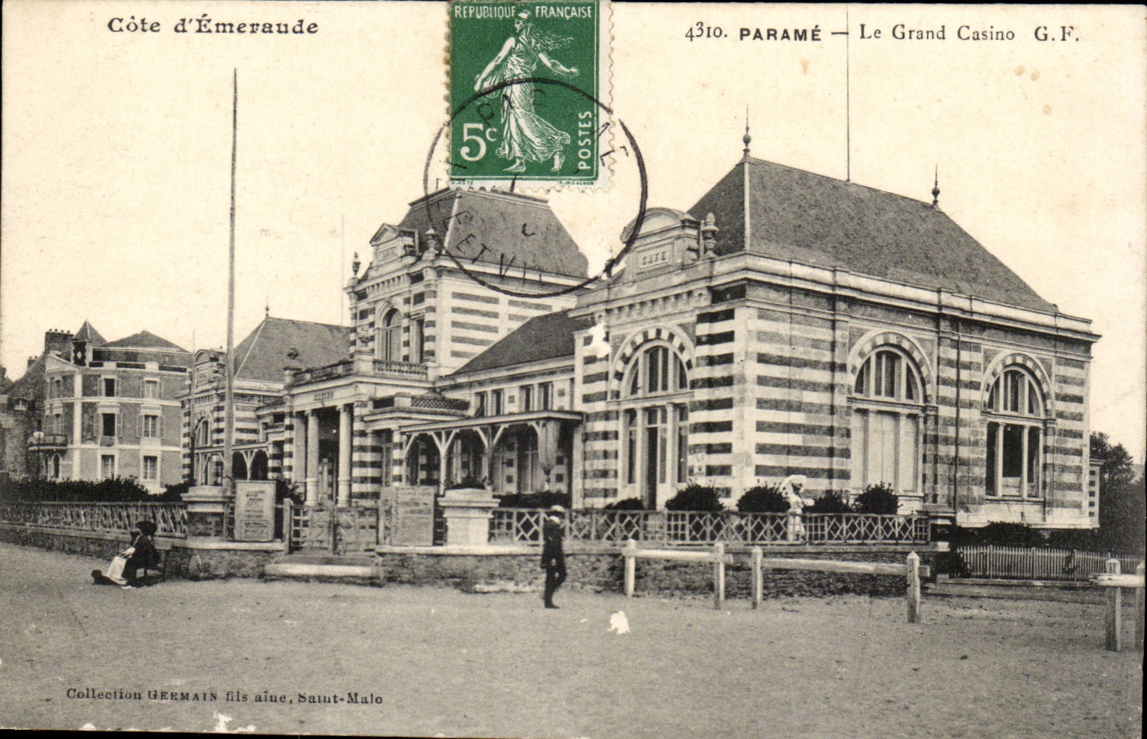 Parame - le Grand casino - Cote d'Emeraude - CPA 