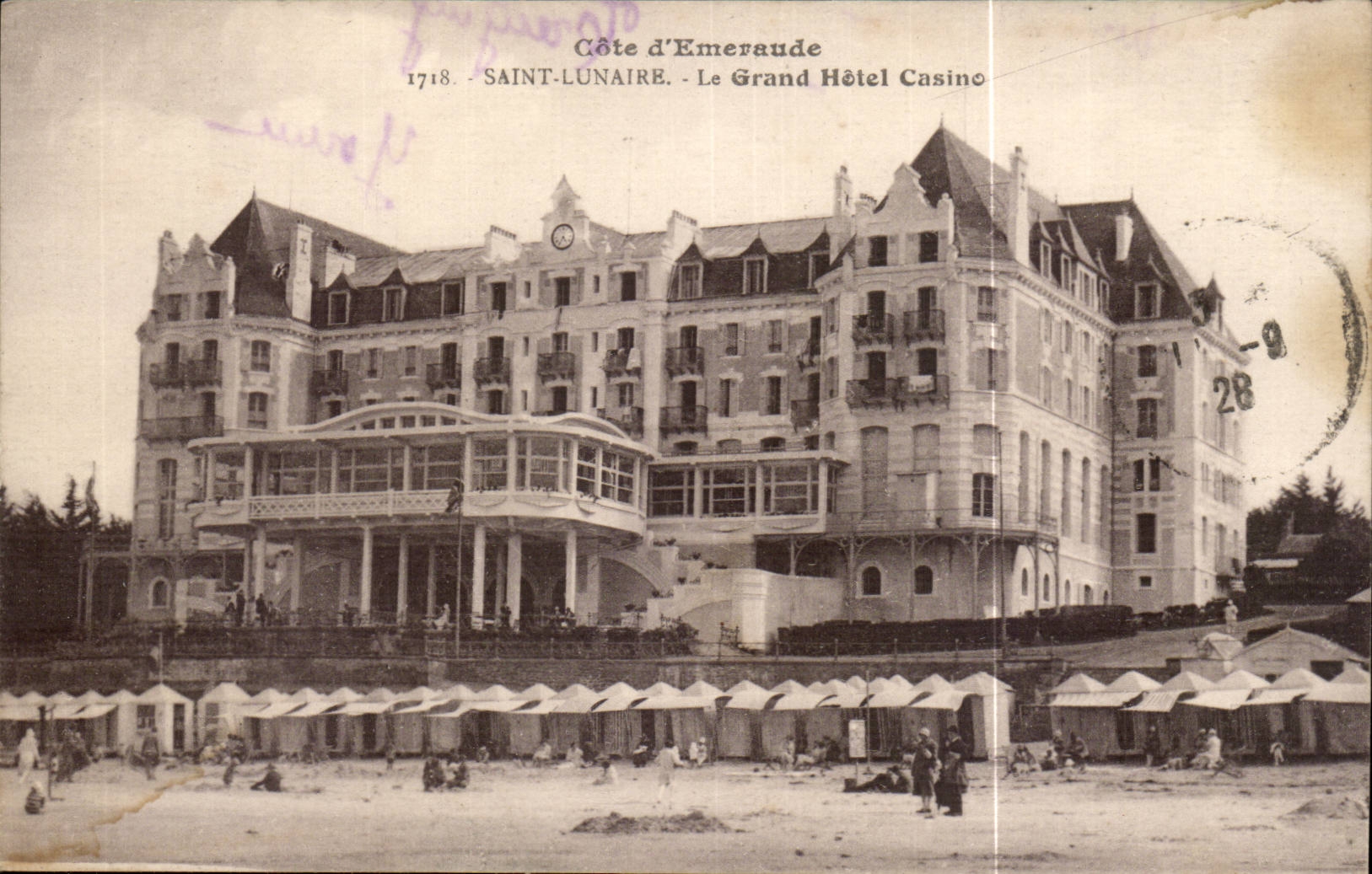 Saint-Lunaire - Le Grand Hôtel Casino — Côte d'Émeraude, n°1718