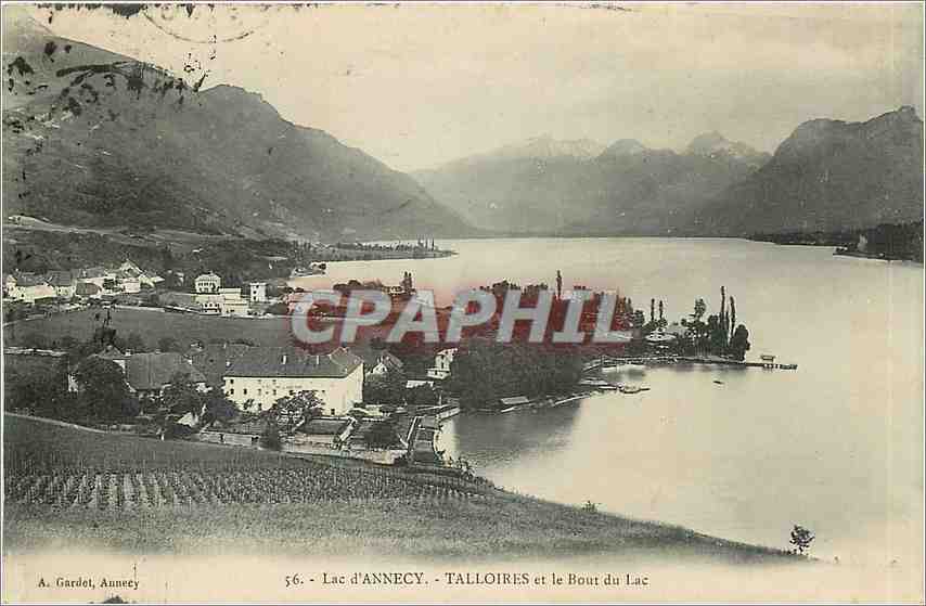CPA Lac d'Annecy Talloires et le Bout du Lac 