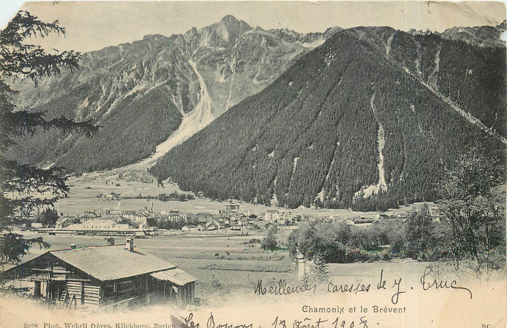 CPA Chamonix et le Brevent