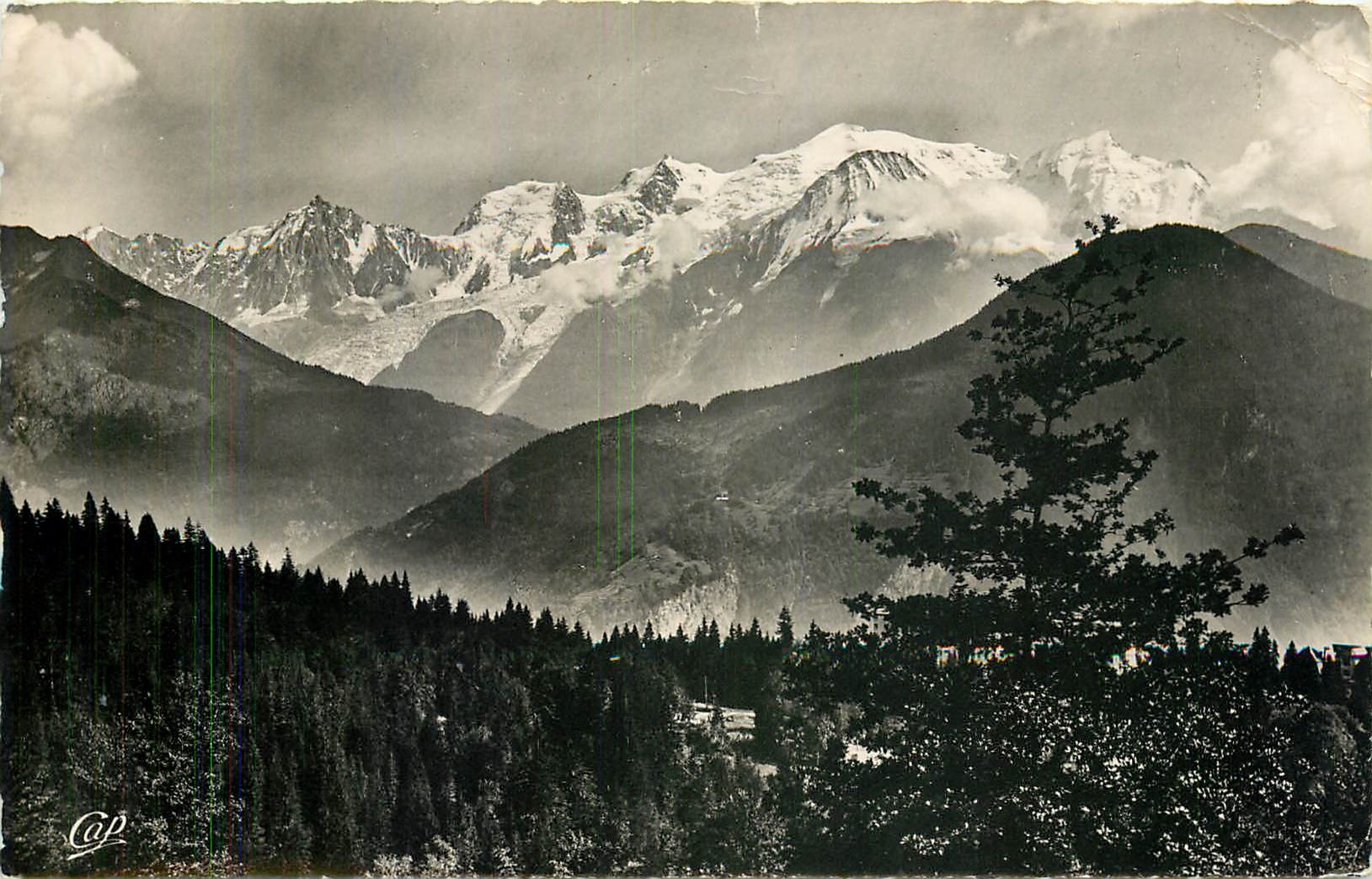 CPA Plateau d'Assy Le Mont Blanc 