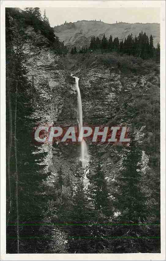 La Cascade de la Stassaz — Megève (Haute-Savoie) — L. Morand