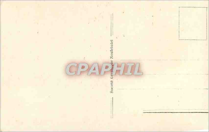 CPA Chamonix Aig de la Republique et Grand Charmoz  — Verso