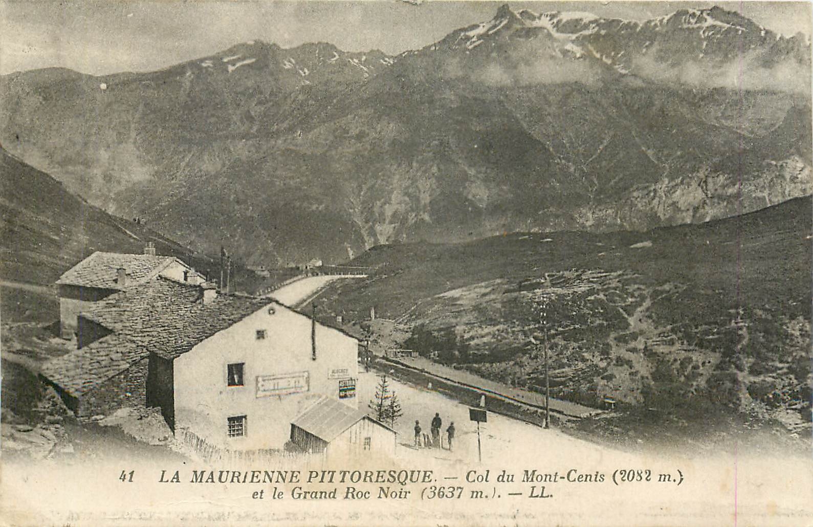 CPA La Maurienne Pittoresque Col du Mont Cenis et le Grand Roc Noir 