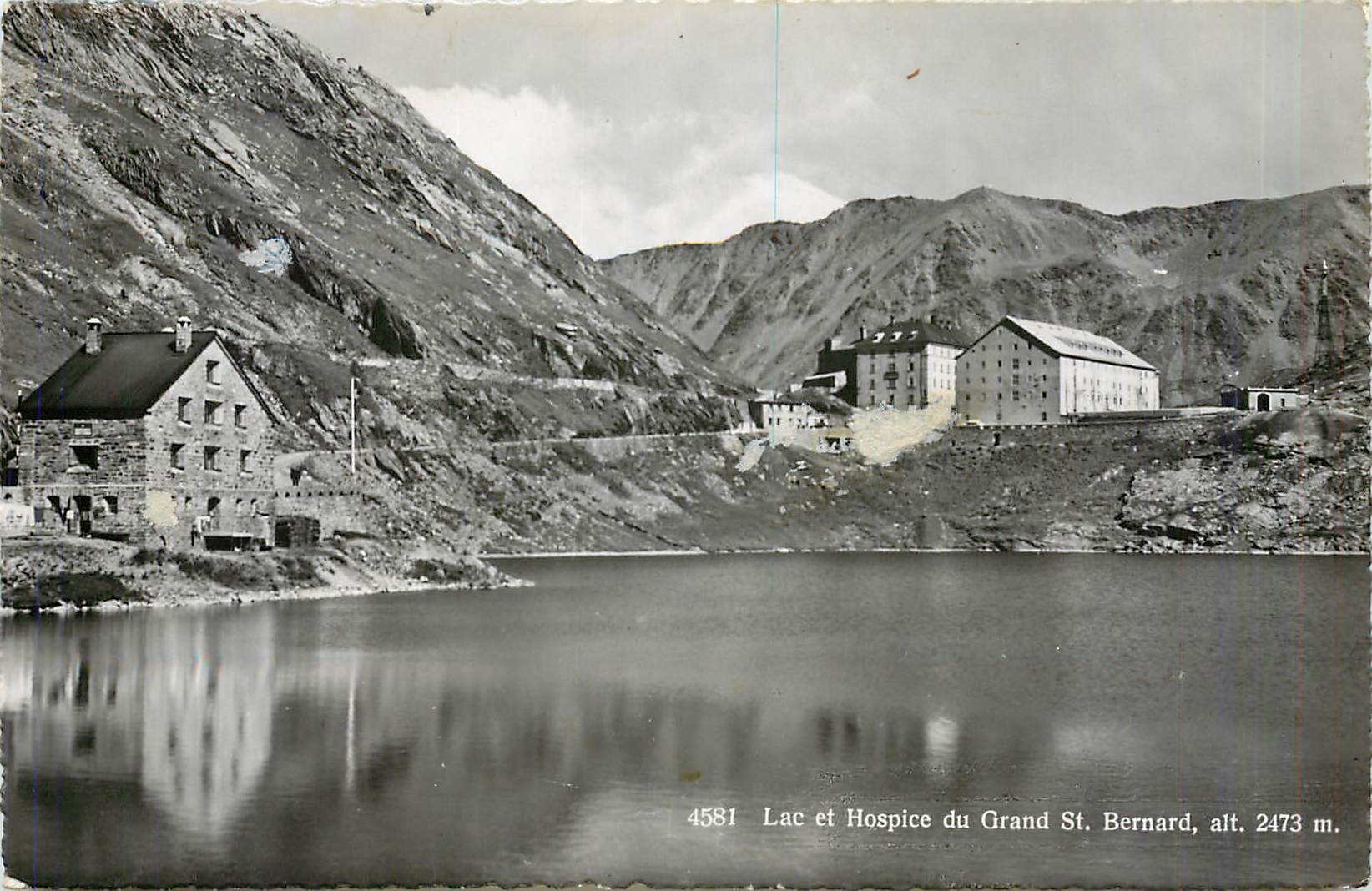 CPA Lac et Hospice du Grand St Bernard 