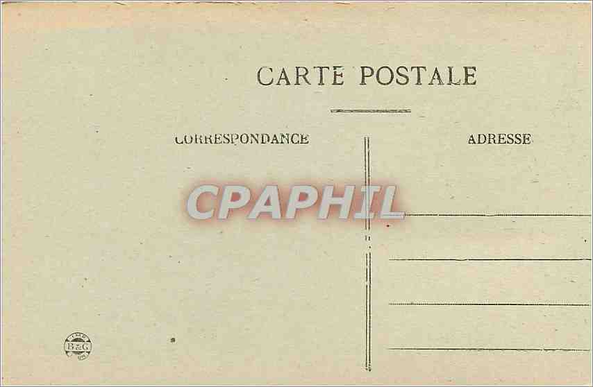 CPA Environs de Chambery La Chambotte et le Lac Bourgel  — Rückseite