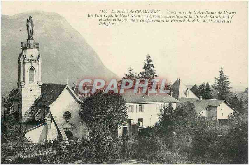 CPA Environs de Chambery Sauctuaire de Notre Dame de Myans 