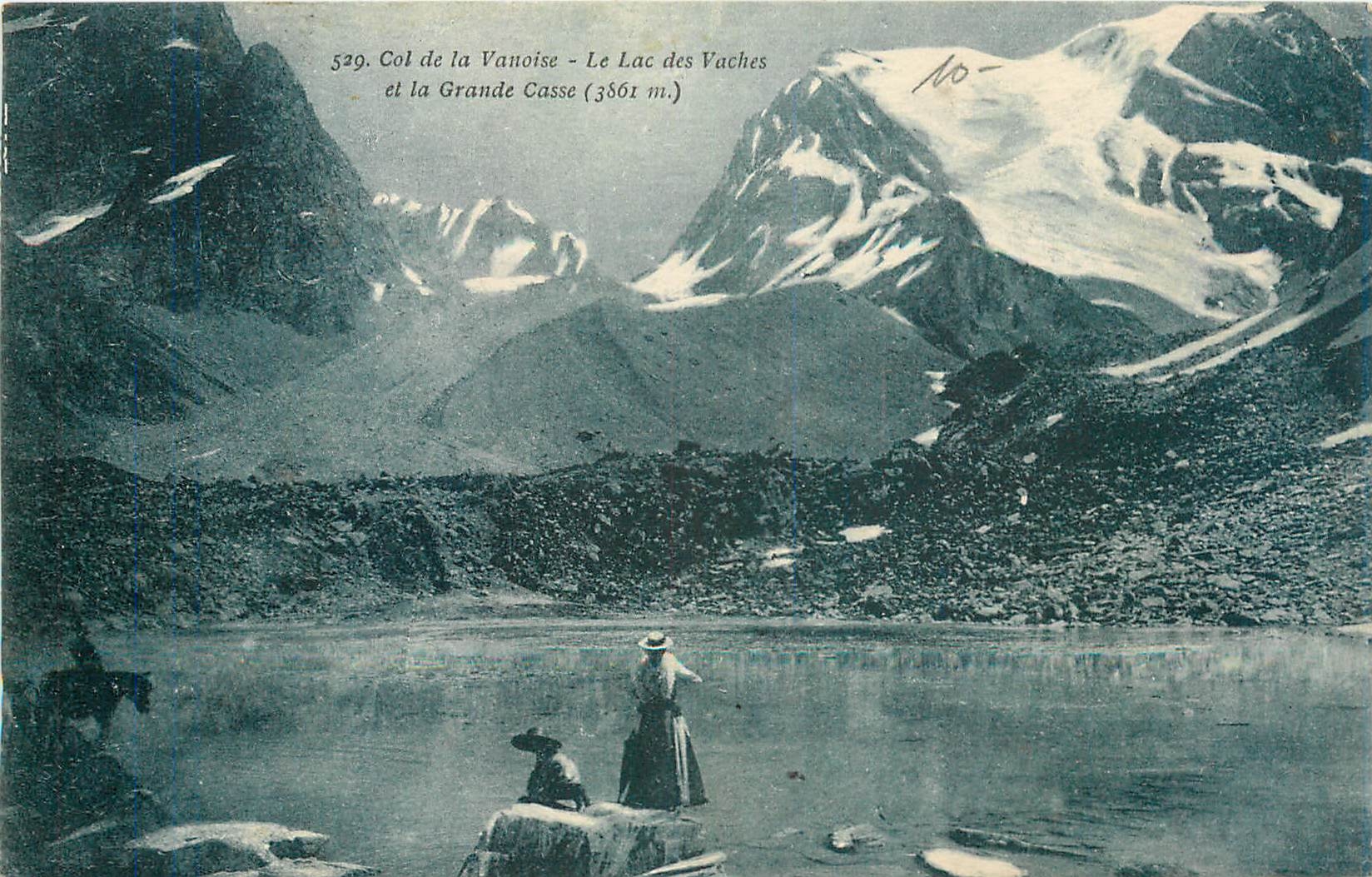 CPA Col de la Vanoise Le Lac des Vaches et la Grande Casse 