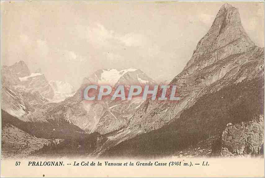 CPA Pralognan Le Col de la Vanoise et la Grande Casse 