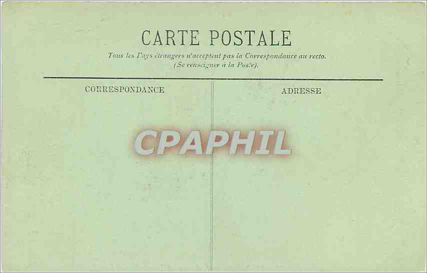 CPA Aix les Bains Etablissement Thermal  — Rückseite