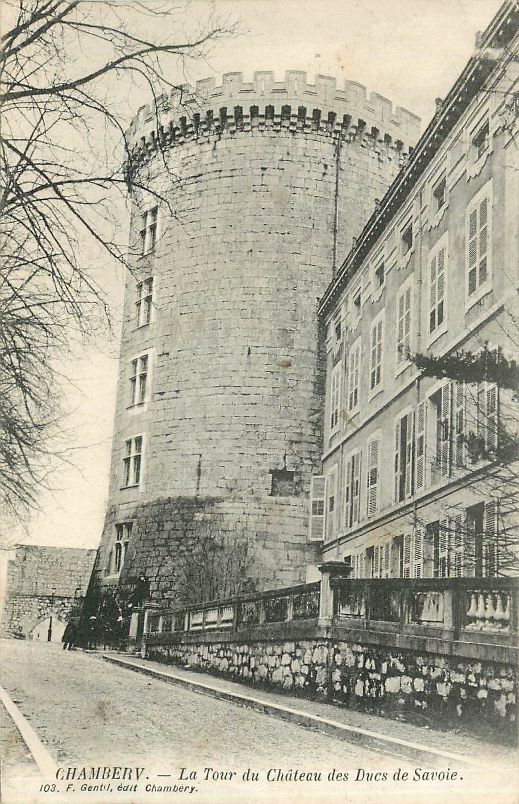 CPA Chambery La Tour du Chateau des Ducs de Savoie 