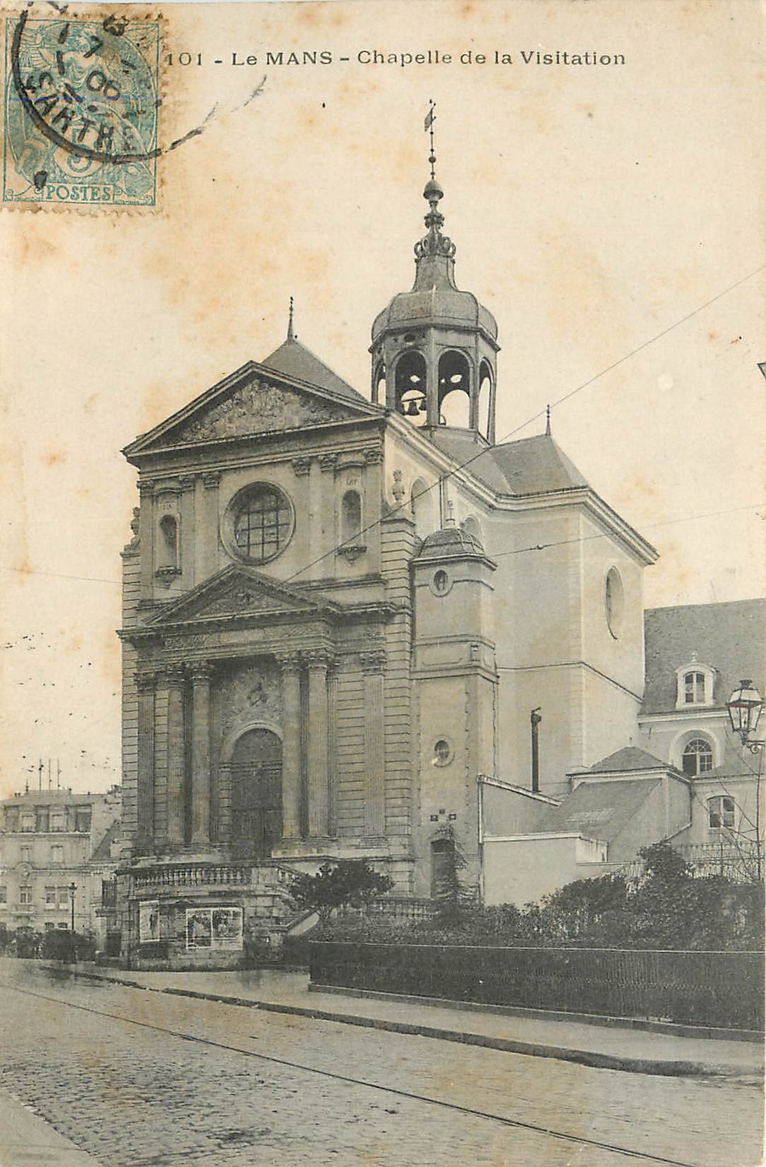 CPA Le Mans Chapelle de la Visitation 