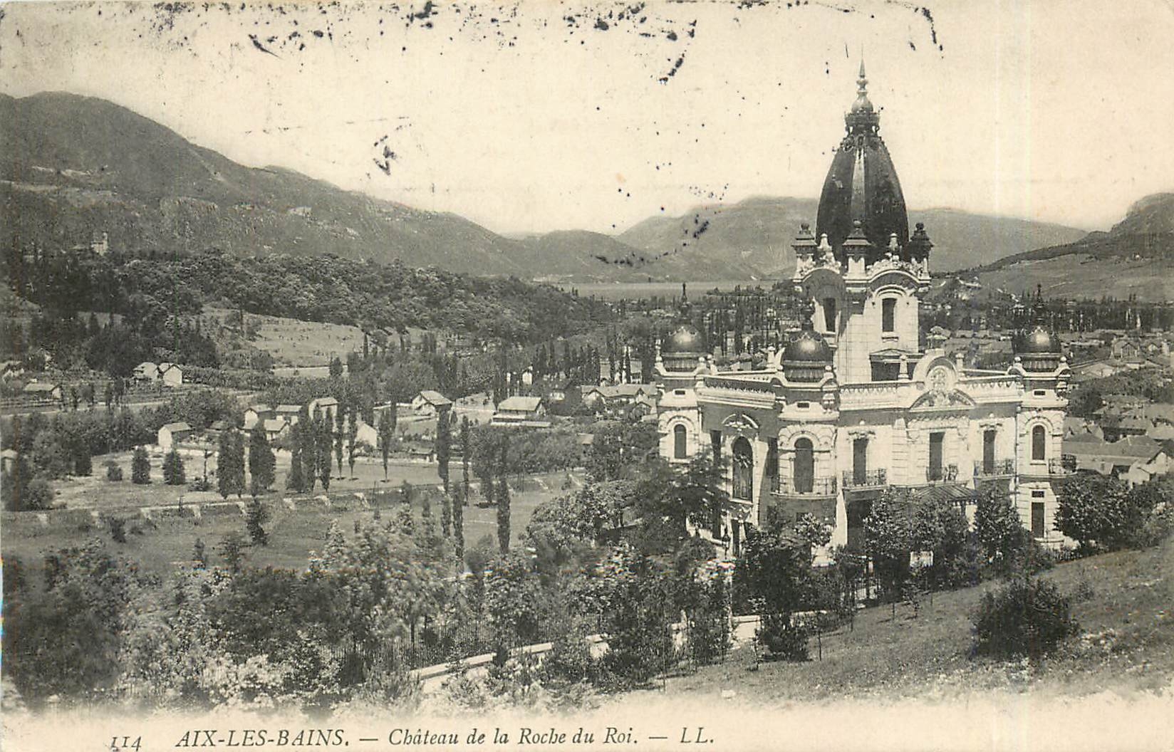 CPA Aix les Bains Chateau de la Roche du Roi 