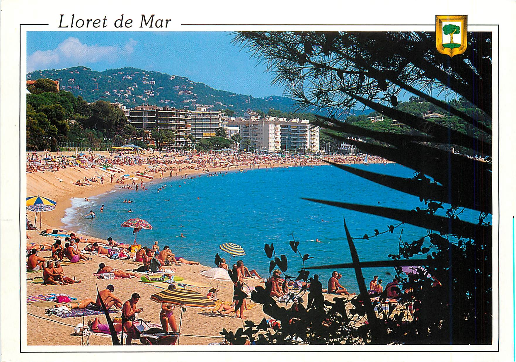 CPM Lloret de Mar Costa Brava Plage de Fanais 