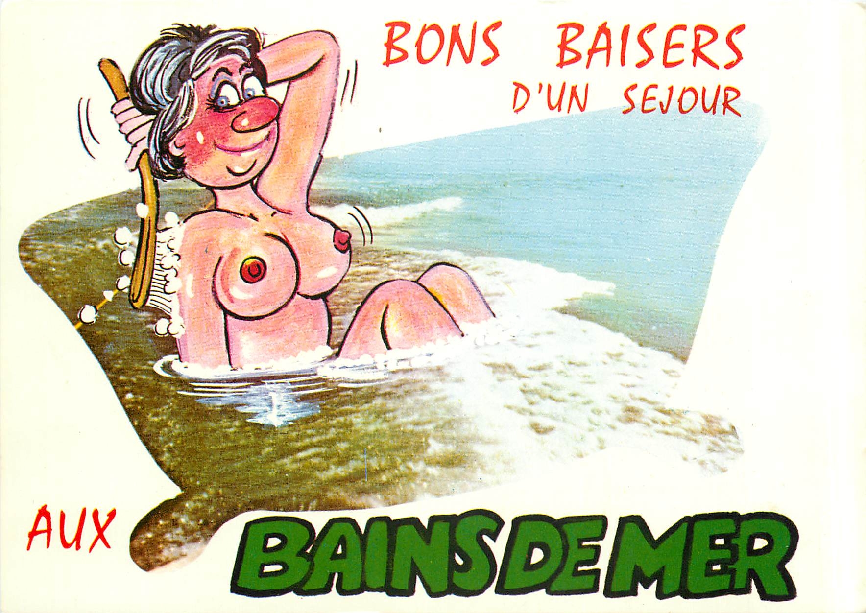 CPM Bons Baisers d'Un Sejour Aux Bains de Mer 