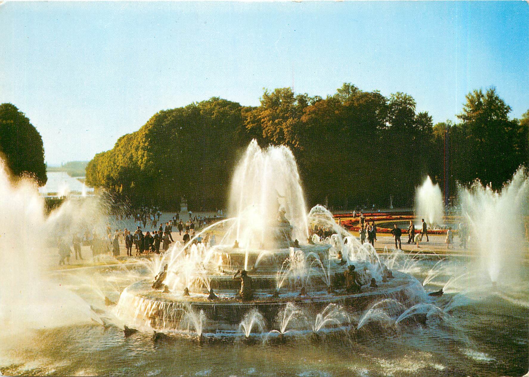 Versailles — Bassin de Latone, Grandes Eaux — Éditions Fidelcolor, n°307