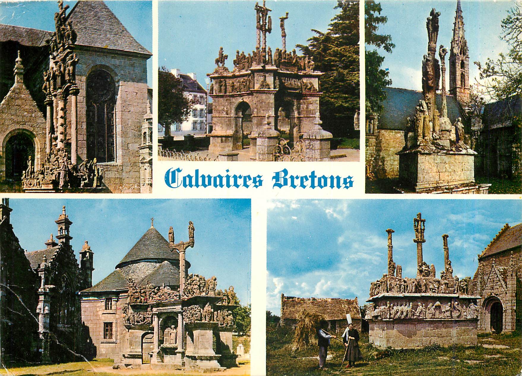CPM Calvaires Bretons 