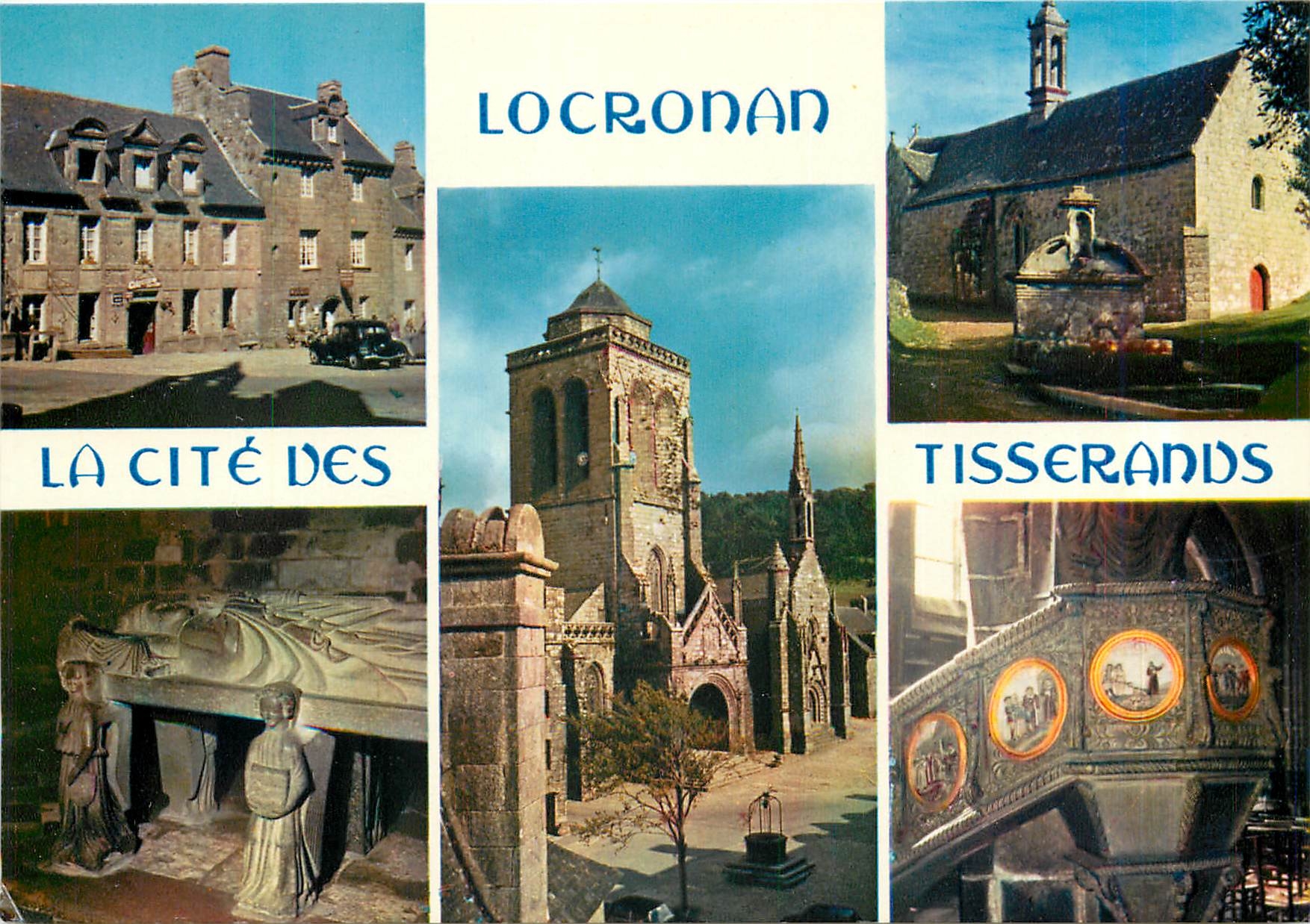 CPM Locronan La Cite des Tisserands 