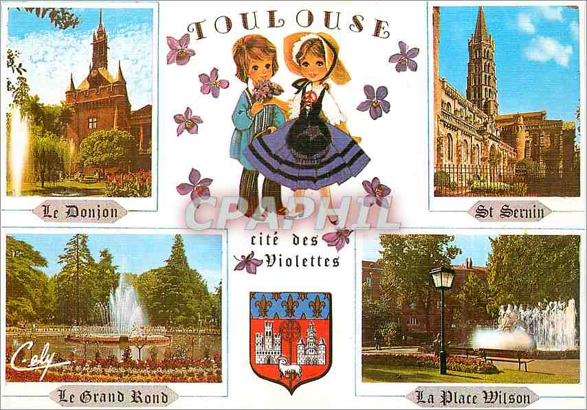 Toulouse — cité des Violettes — Édition de Luxe, n° 3.768
