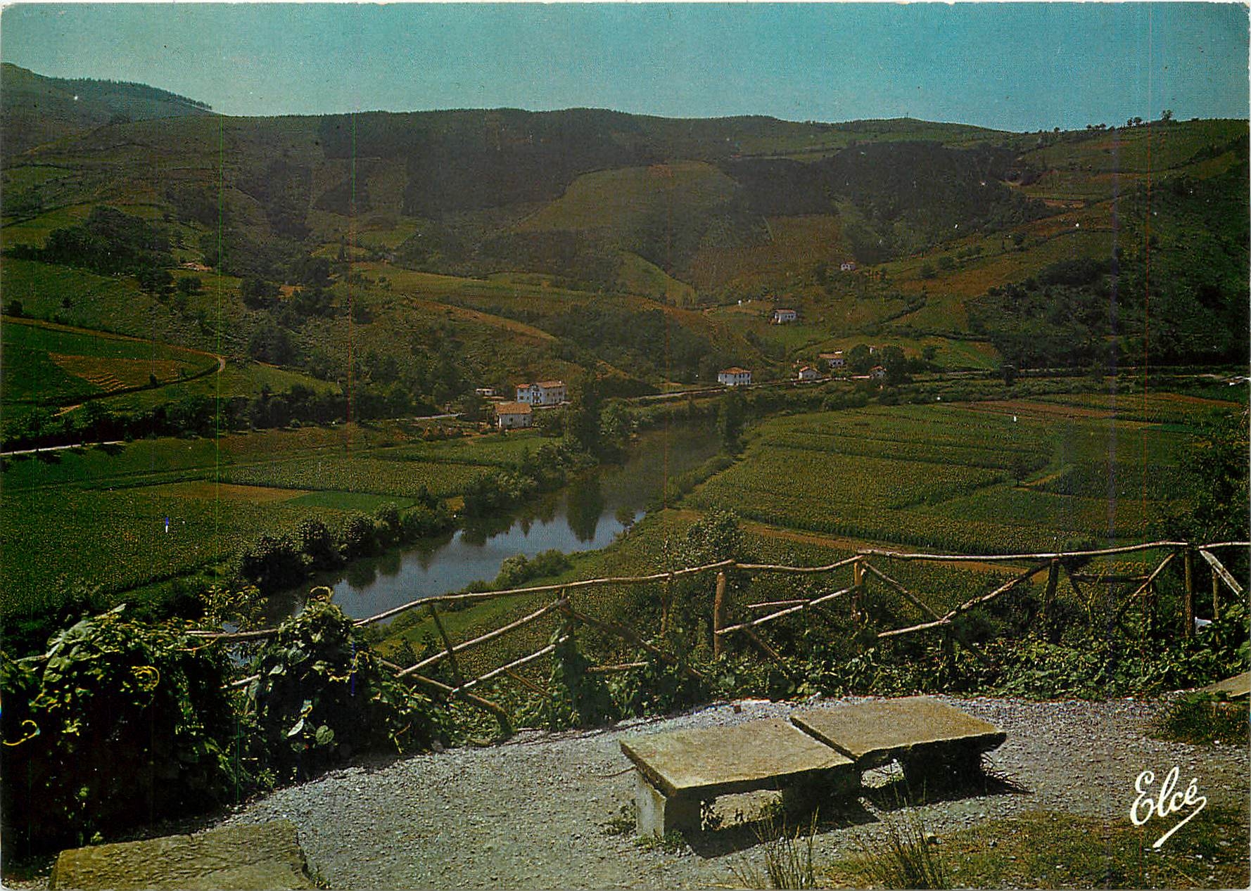 Biriatou — vue sur l'Espagne — Élécéco