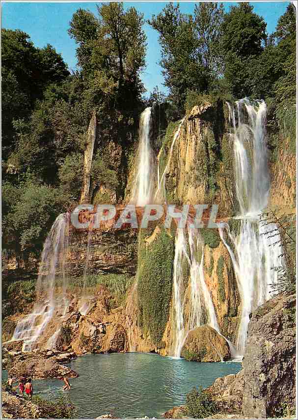 CPA L'Ain Touristique Cascade de Glandieu 
