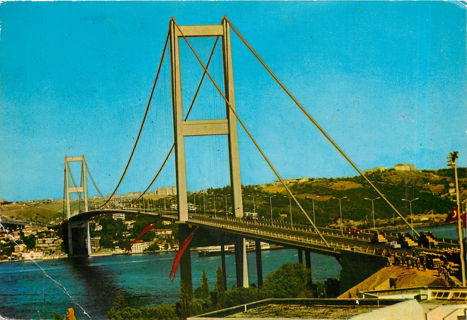 CPA Bosphorus Bridge Istanbul Turkiye 
