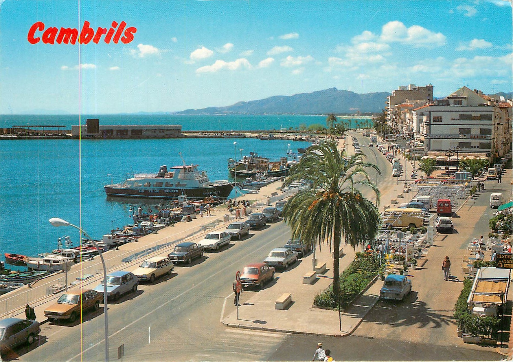 CPM Costa Dorada Tarragona Cambrils Vue Partielle 