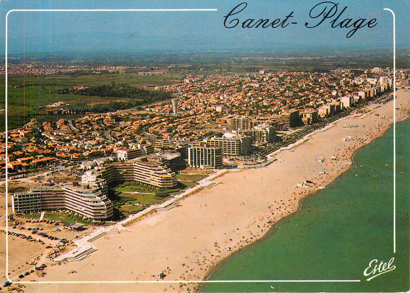 CPM La Cote Vermeille Canet Place Pyrenees Orientales 
