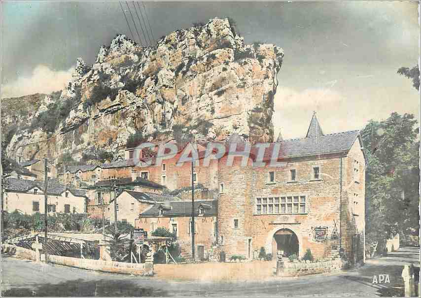 CPM La Malene Vue Partielle et le Chateau 