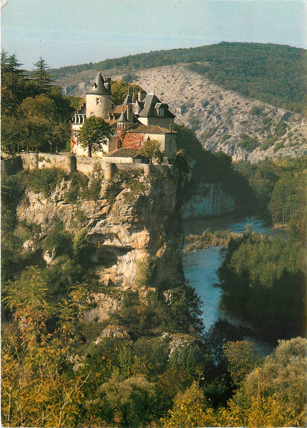 CPM Reverie en Quercy Chateau de Belcastel Lot Vallee de la Dordogne 