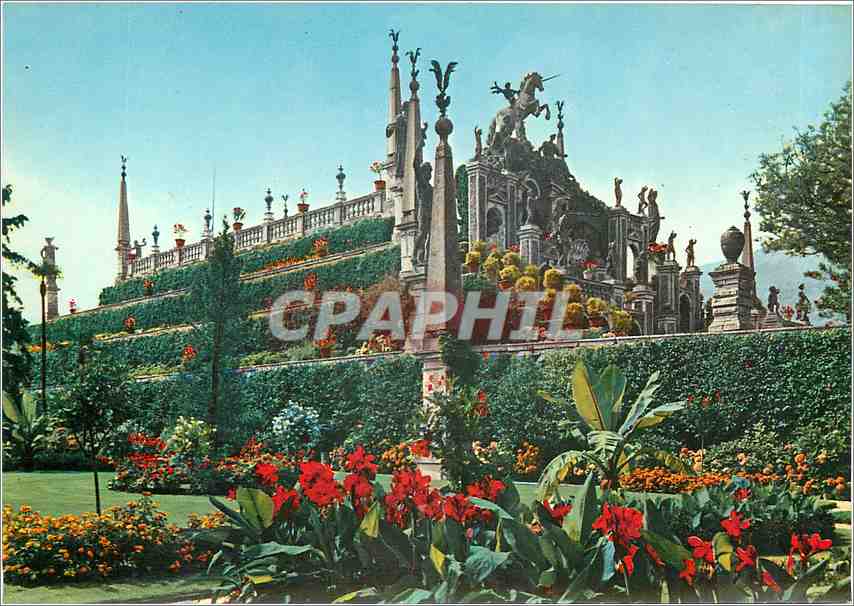 CPM Lac Majeur Isola Bella Le Jardin Terrosse 
