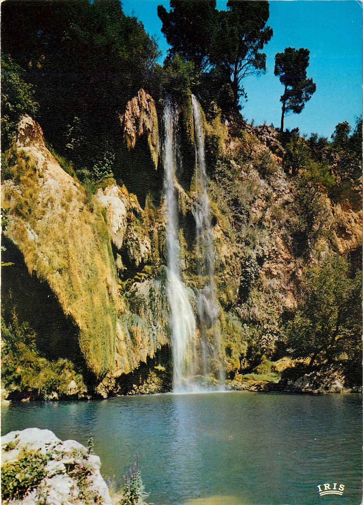 CPM Reflets de la Cote d'Azur Salernes Var La Cascade de Sillans 
